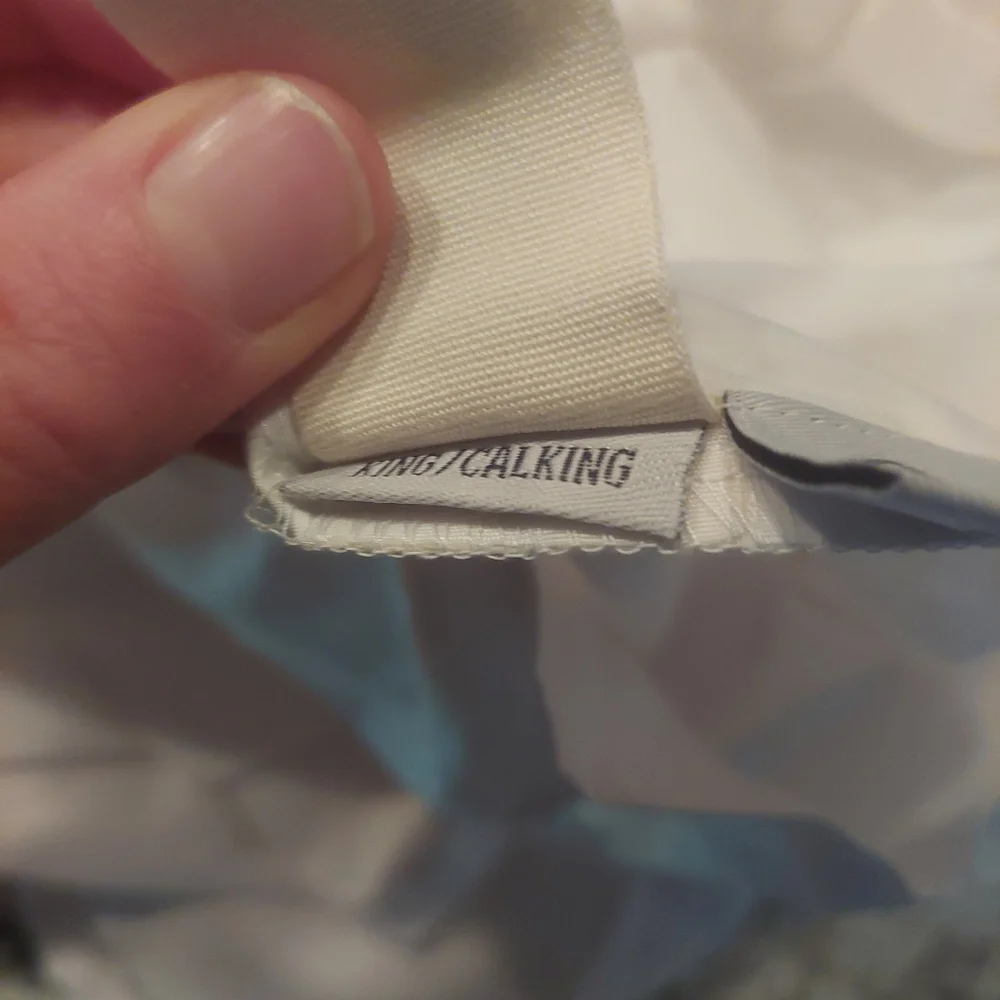 NWT! Quince 100% Organic Sateen Cotton White Duvet Cover! King/ Cal King (593)